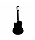 STAGG SCL-60 TCE-BLK GITARA ELEKTRO-KLASIČNA