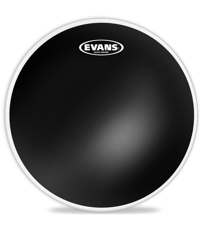 EVANS TT16CHR 16" BLACK CHROME CLEAR PLASTIKA