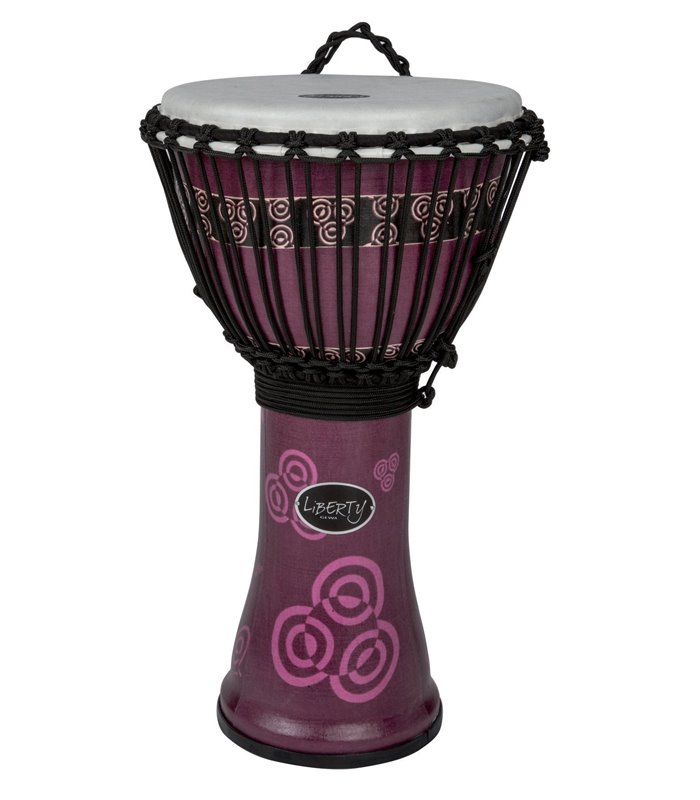 GEWA LIBERTY ROPE 10" PURPLE DJEMBE