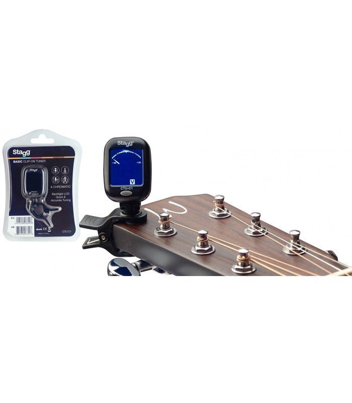STAGG CTU-C1 CHROMATIC CLIP ŠTIMER