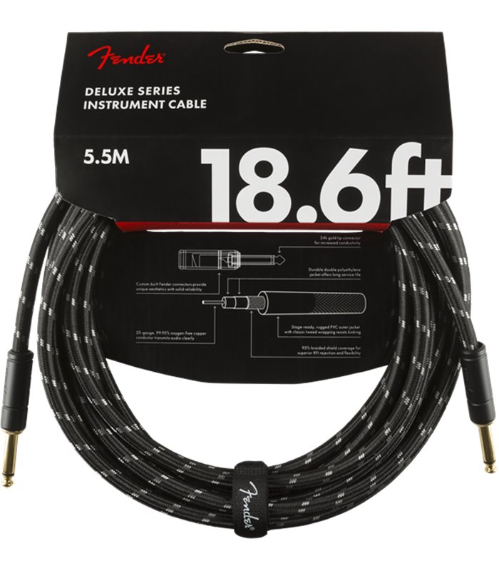 FENDER INSTRUMENT DELUXE 18.6' BTWD 5,5 m KABEL
