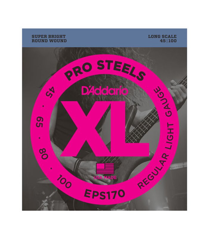 D'ADDARIO BASS EPS170 45-100 pro steels ŽICE