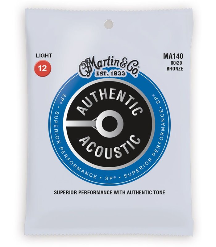 MARTIN GITARA AKUSTIČNA MA140 AUTHENTIC 12-54 ŽICE